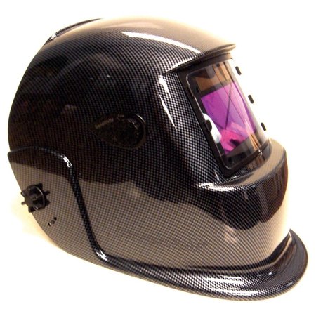 POWERWELD PowerWeld Professional Series ADF Welding Helmet, Black Carbon Fibre PWH98551